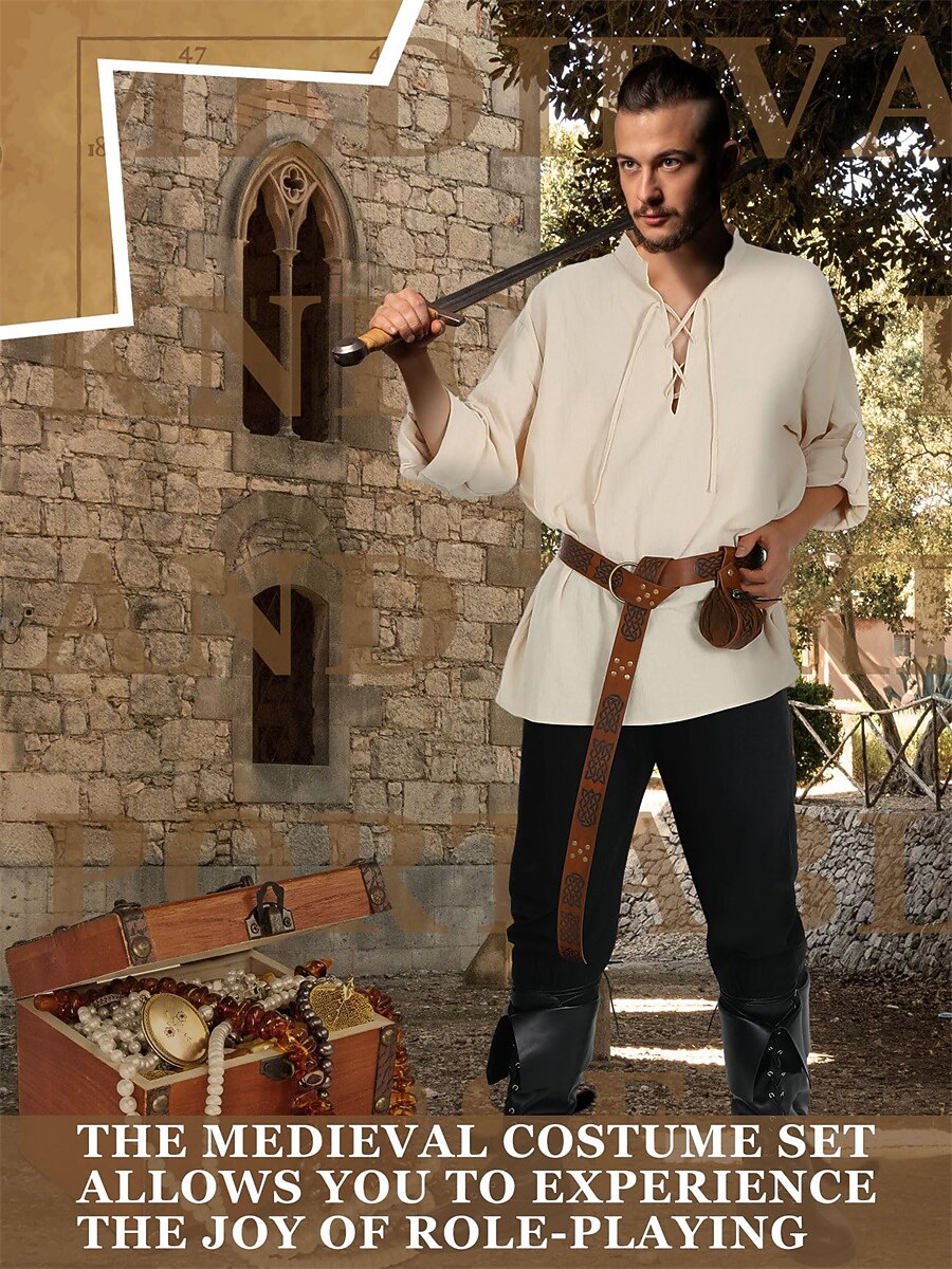Medieval Pirate Costume with ACCs