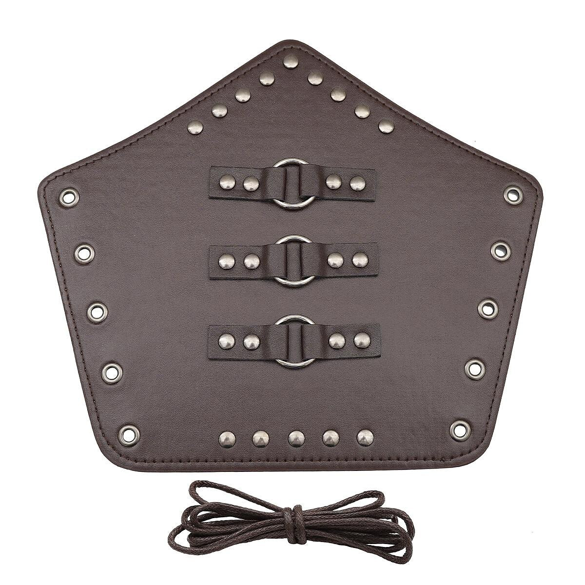 Punk & Gothic Medieval Style Drawstring Bracers - Retrorobe