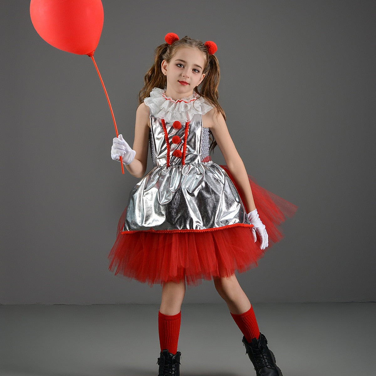 Clown It Halloween Tutu Dress for Kids