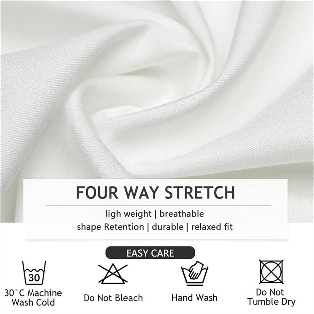 Retro 70S Vintage Geometric Circle Motif Long Sleeves Collar Shirt