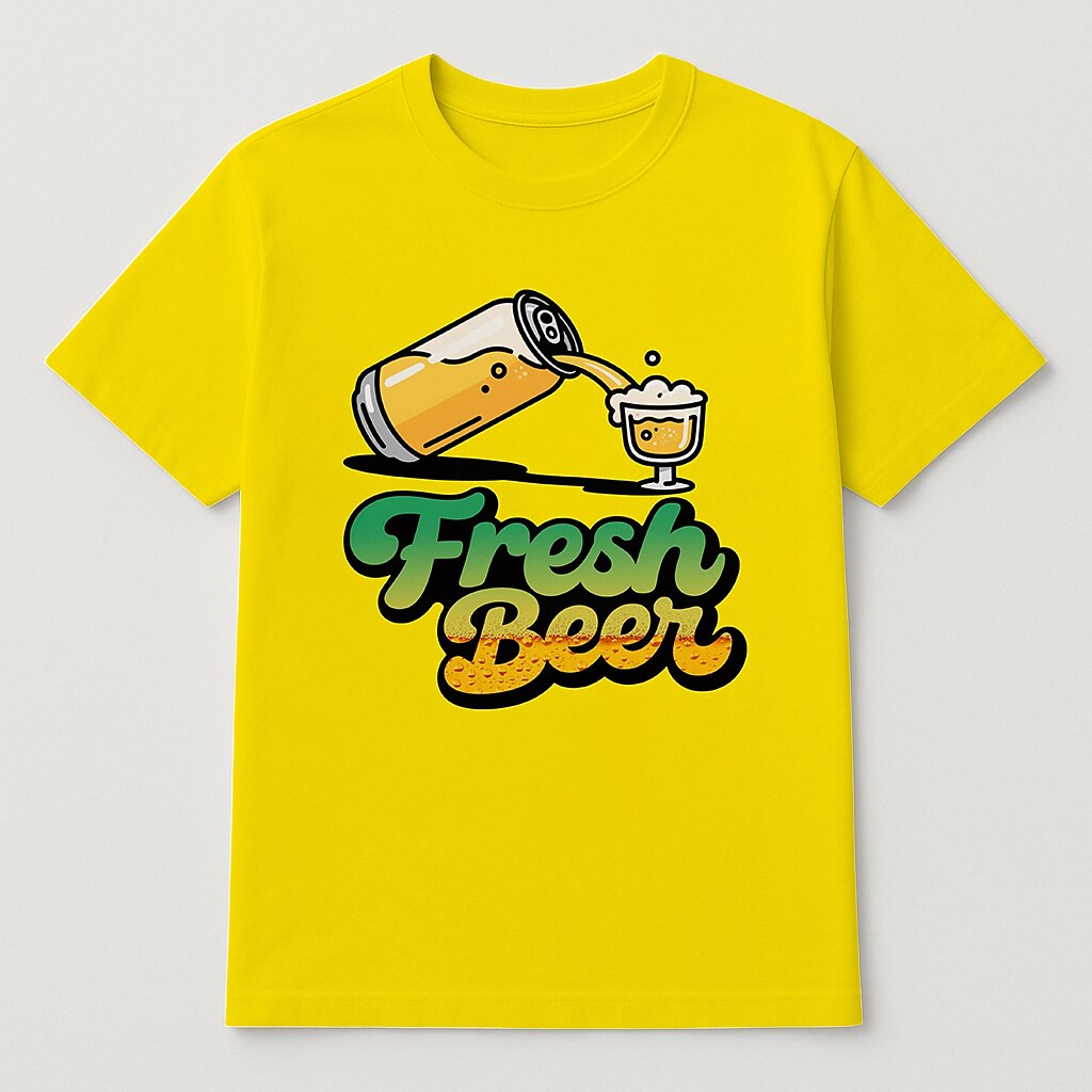 T-shirt graphique Oktoberfest Fresh Beer pour femme