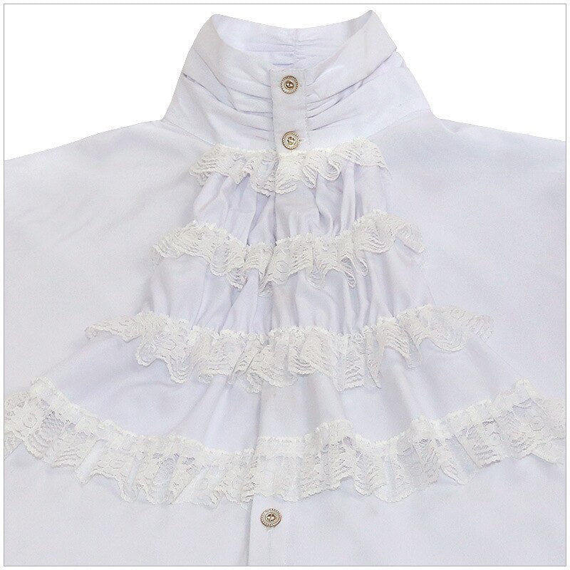 Vampire Aristocrat Style Shirt for Masquerade Event