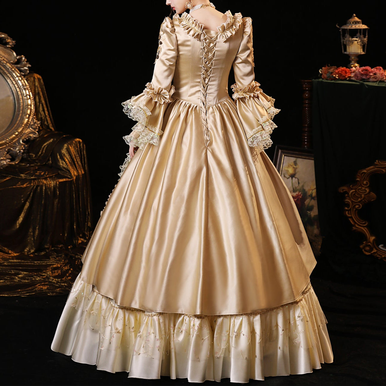 Rococo Robe à la Française Ball Gown