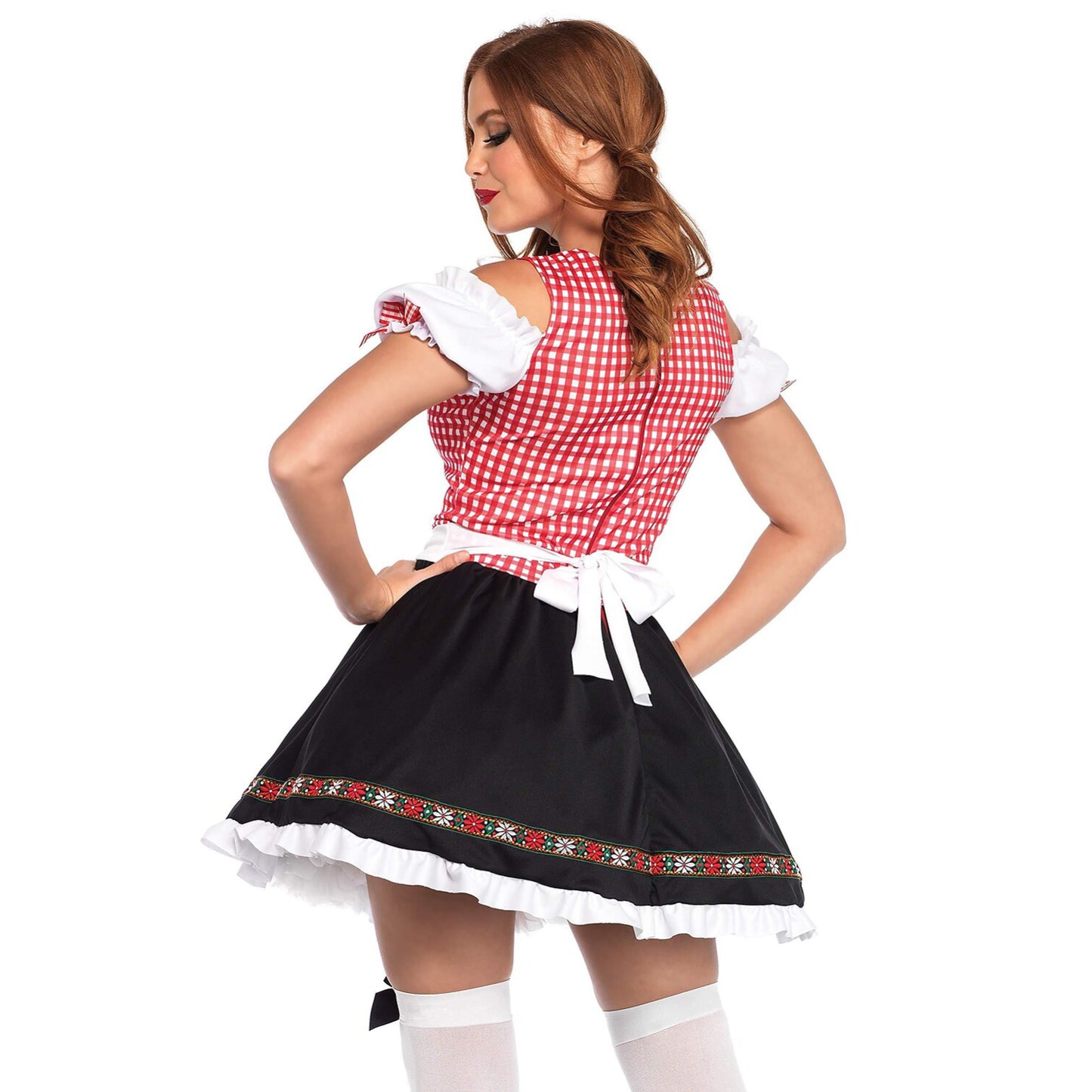 Oktoberfest Trachtenkleider Red Dirndl