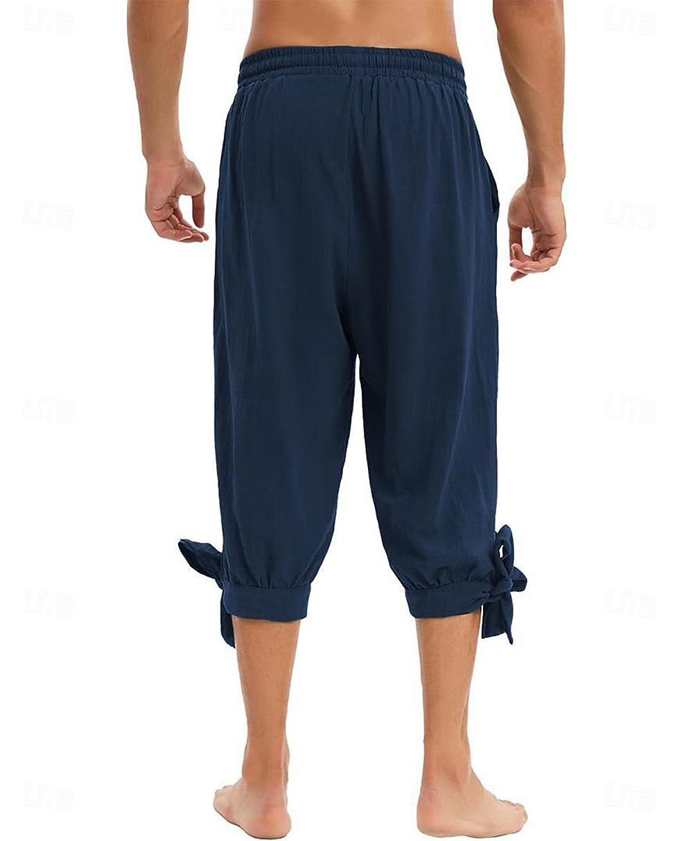Retro Style Pirate Cropped Pants - Retrorobe