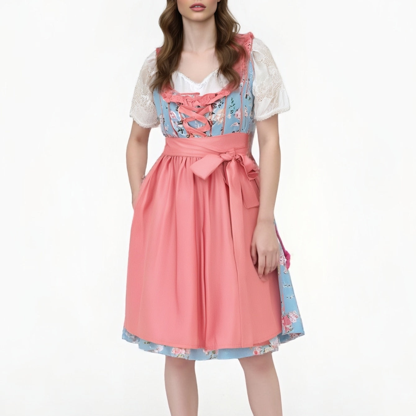 Women's For Oktoberfest Blouse, Oktoberfest Dirndl Blouse
