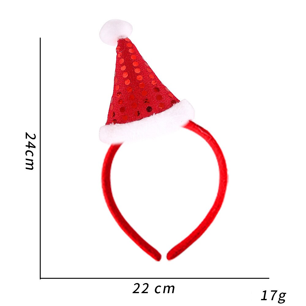 12 PCS Christmas Party Favor Headband