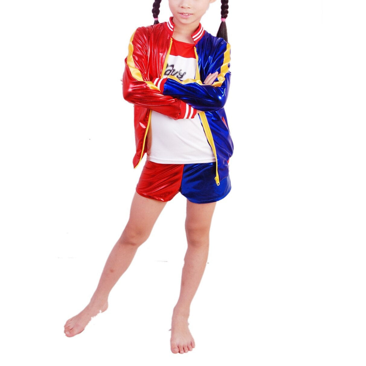 Harley Quinn Suicide Squad Cosplay Costume for Kids