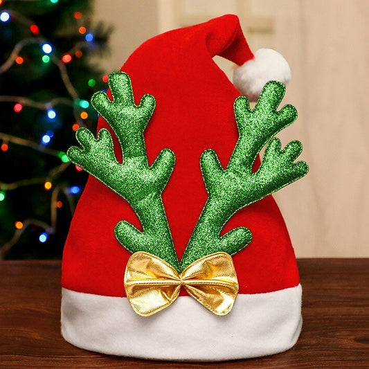 Kid's Reindeer Santa Claus Santa Hat