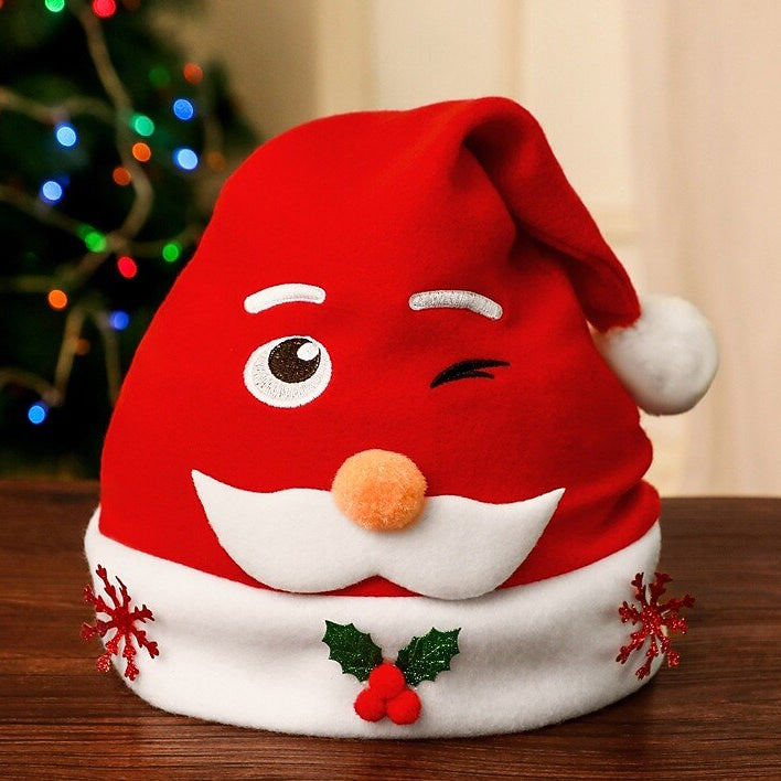 Kid's Reindeer Santa Claus Santa Hat