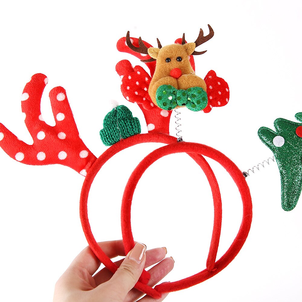 12 PCS Christmas Party Favor Headband
