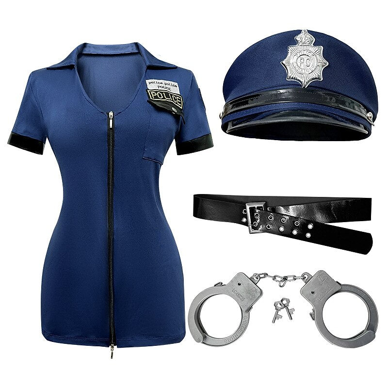 Police Woman Uniforms Career Costumes