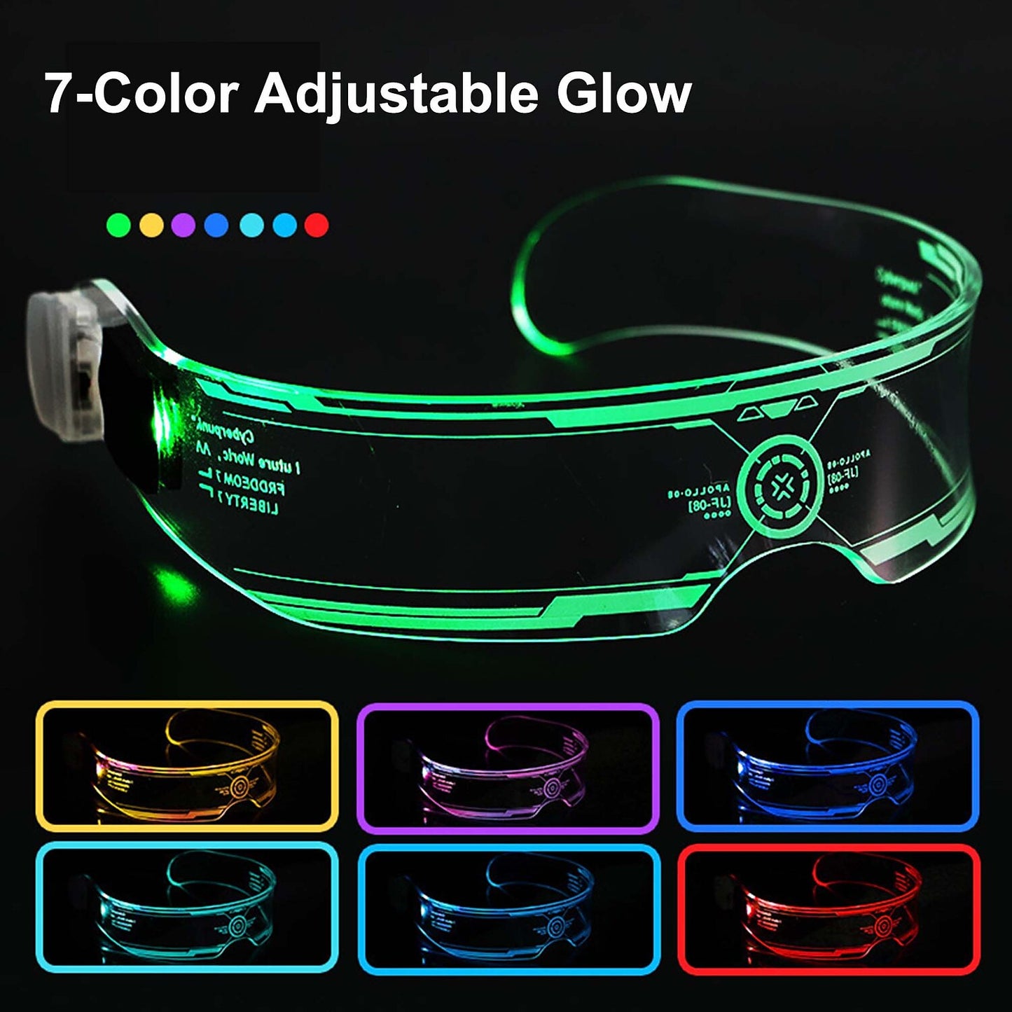 M3GAN 2.0 LED Visor Glasses