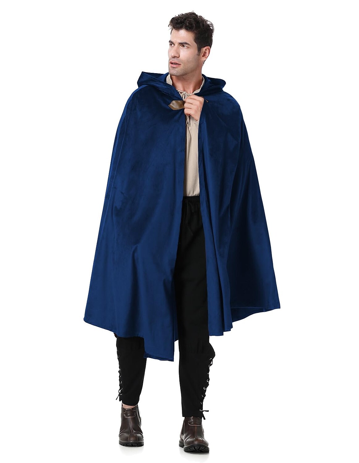 Viking Ranger Style Cape Hooded Cloak - Retrorobe