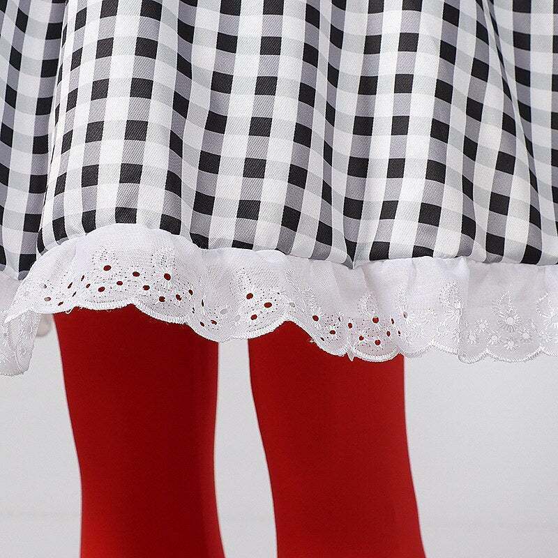Women's Cindy Lou Who Dress with Red Cape
