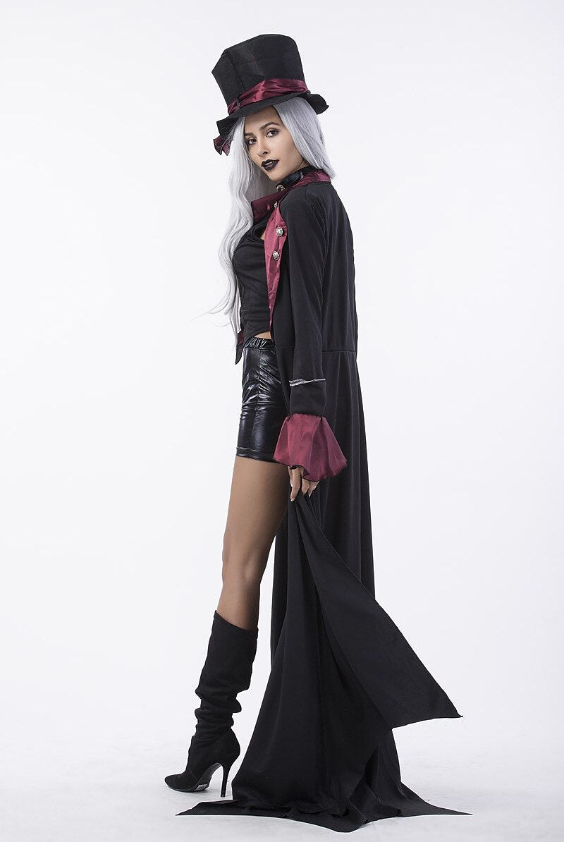 Women's Victorian Vampire Costume for Halloween