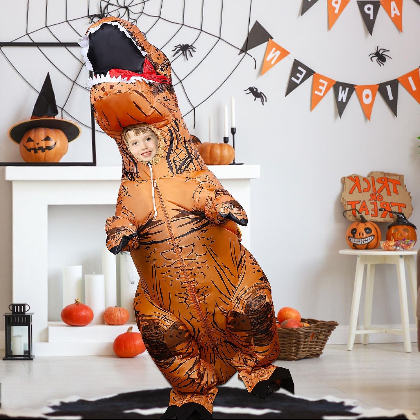 Dinosaur Halloween Inflatable Costume for Kids