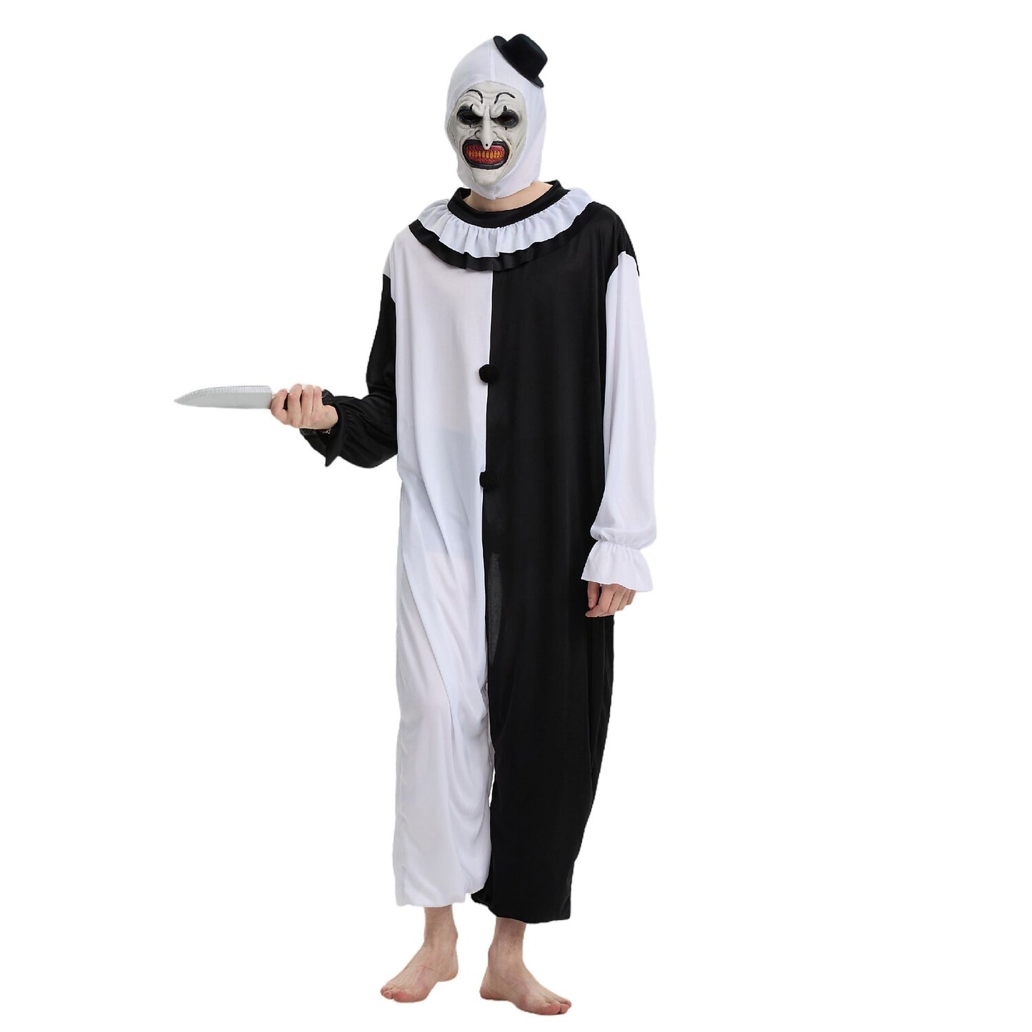 Clown Killer Clown Jumpsuit with Mask