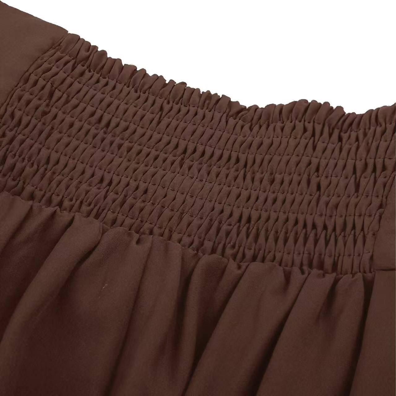 Steampunk Skirt Length Adjustable Skirt With Pocket