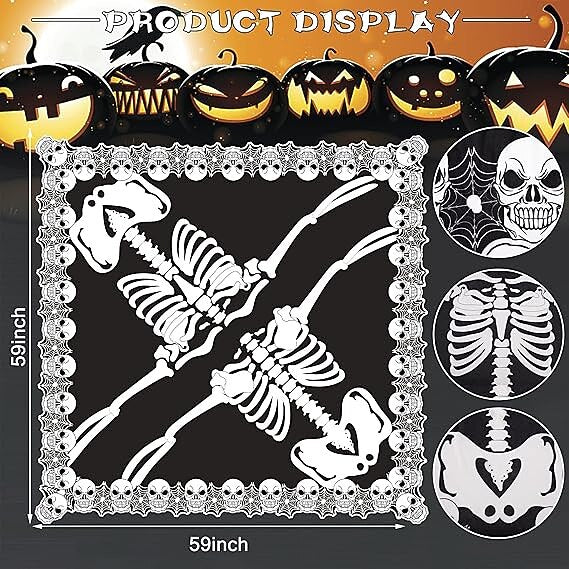 Bat Skull Skeleton Cape