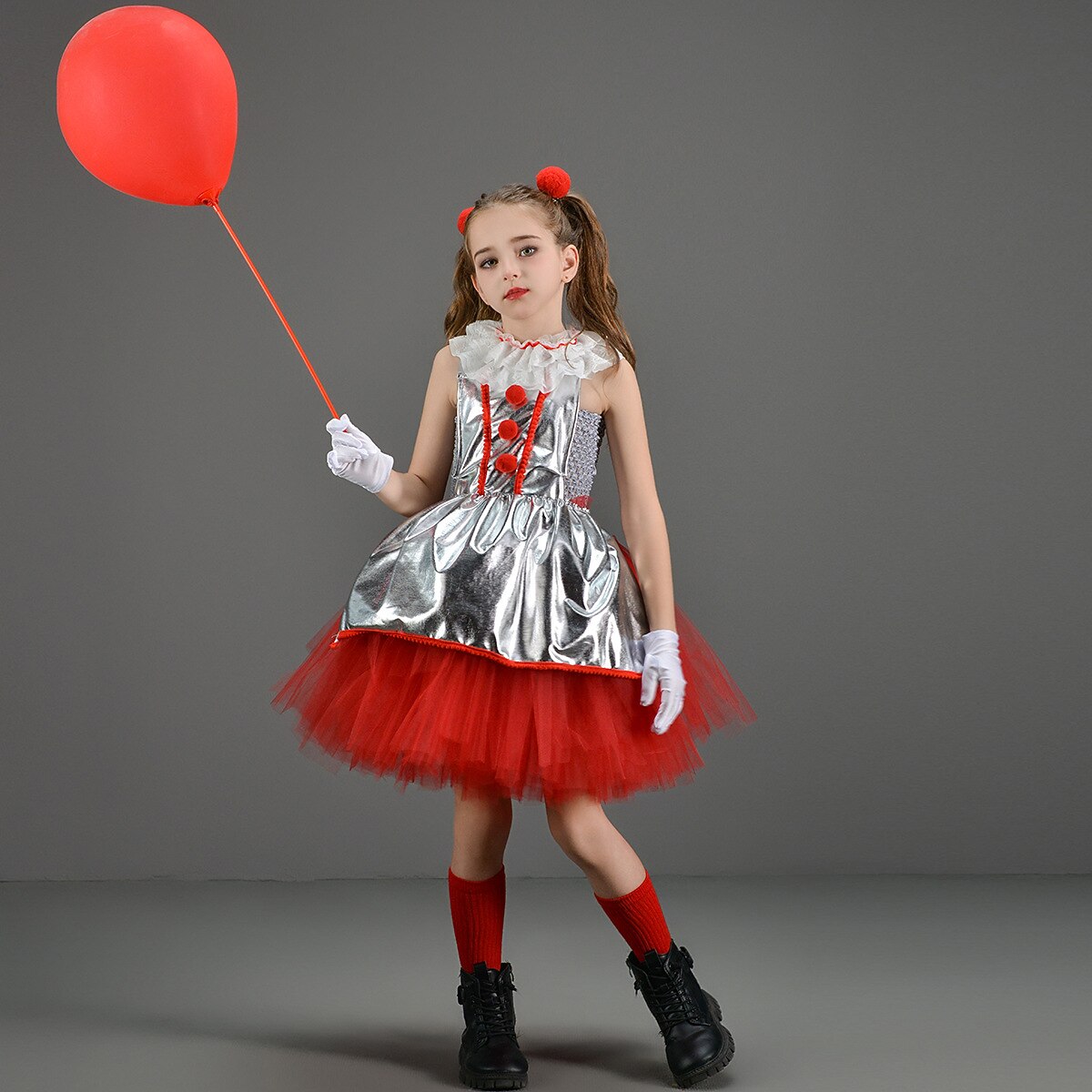 Clown It Halloween Tutu Dress for Kids