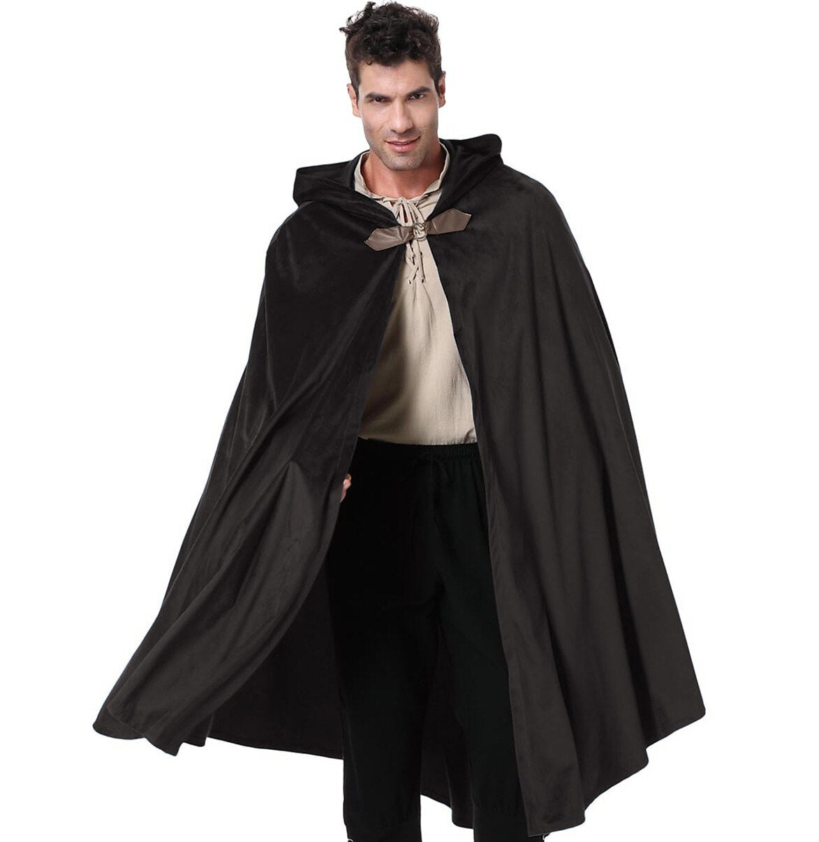 Viking Ranger Style Cape Hooded Cloak - Retrorobe