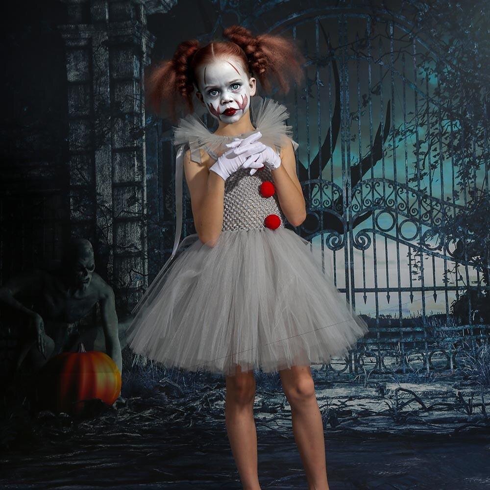 Clown Pennywise Dress for Girl