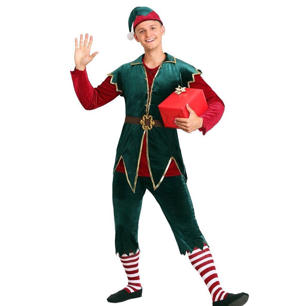 Men's Christmas Santa's Helper Outfit