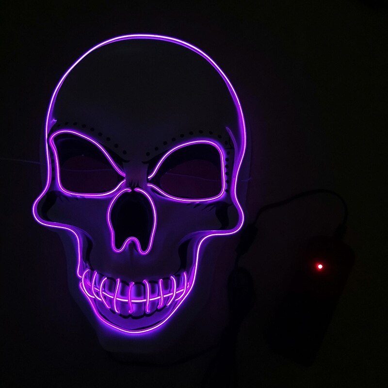 Skull Skeleton LED Mask