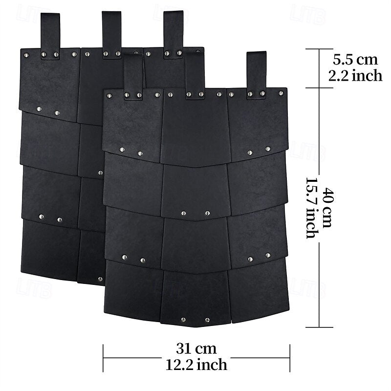 Medieval Viking Skirt Armor Solid Color Kilts - Retrorobe