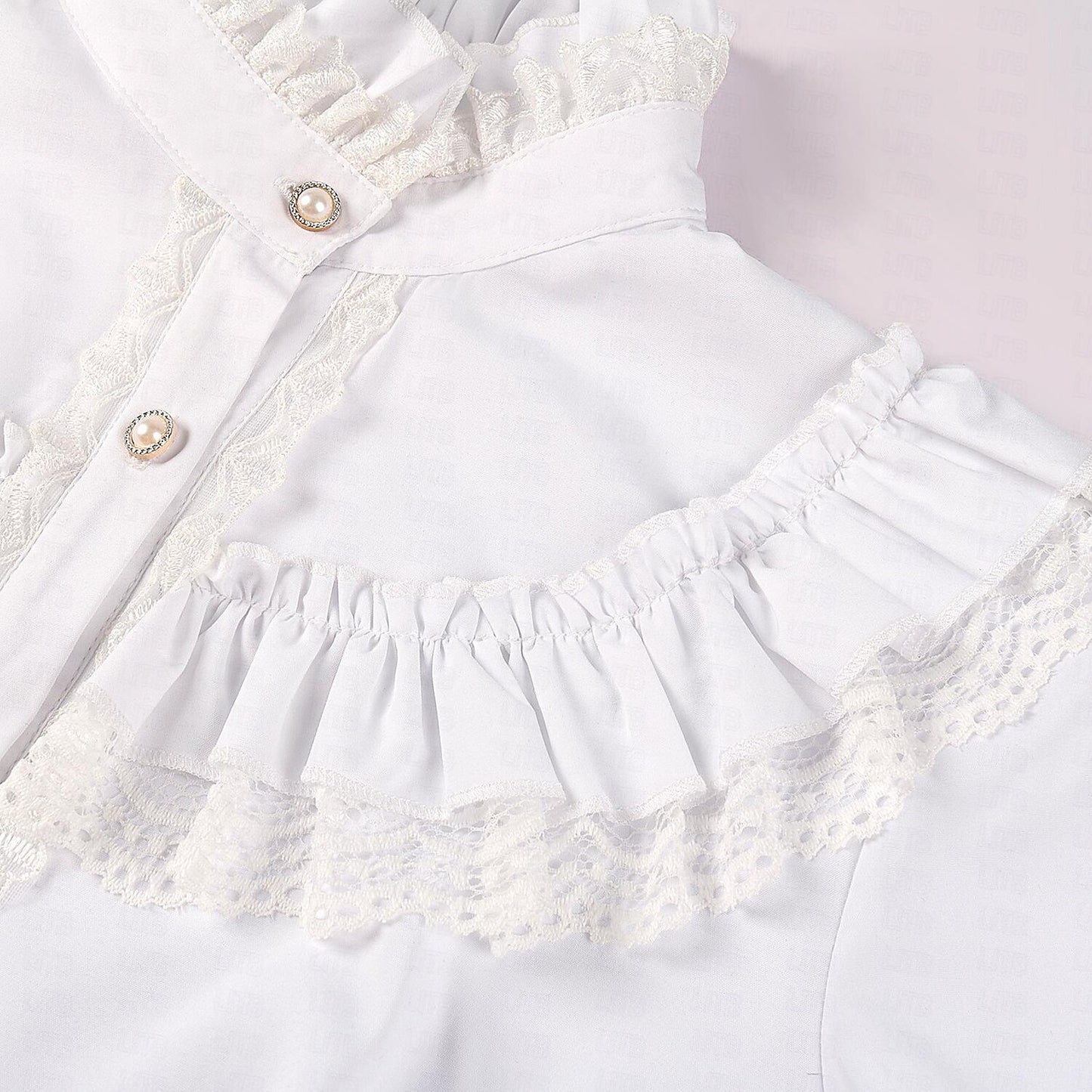 Renaissance Princess Style Ruffle Sleeve Blouse
