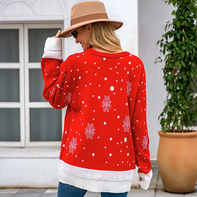 Jolly Rudolph Ugly Christmas Sweater