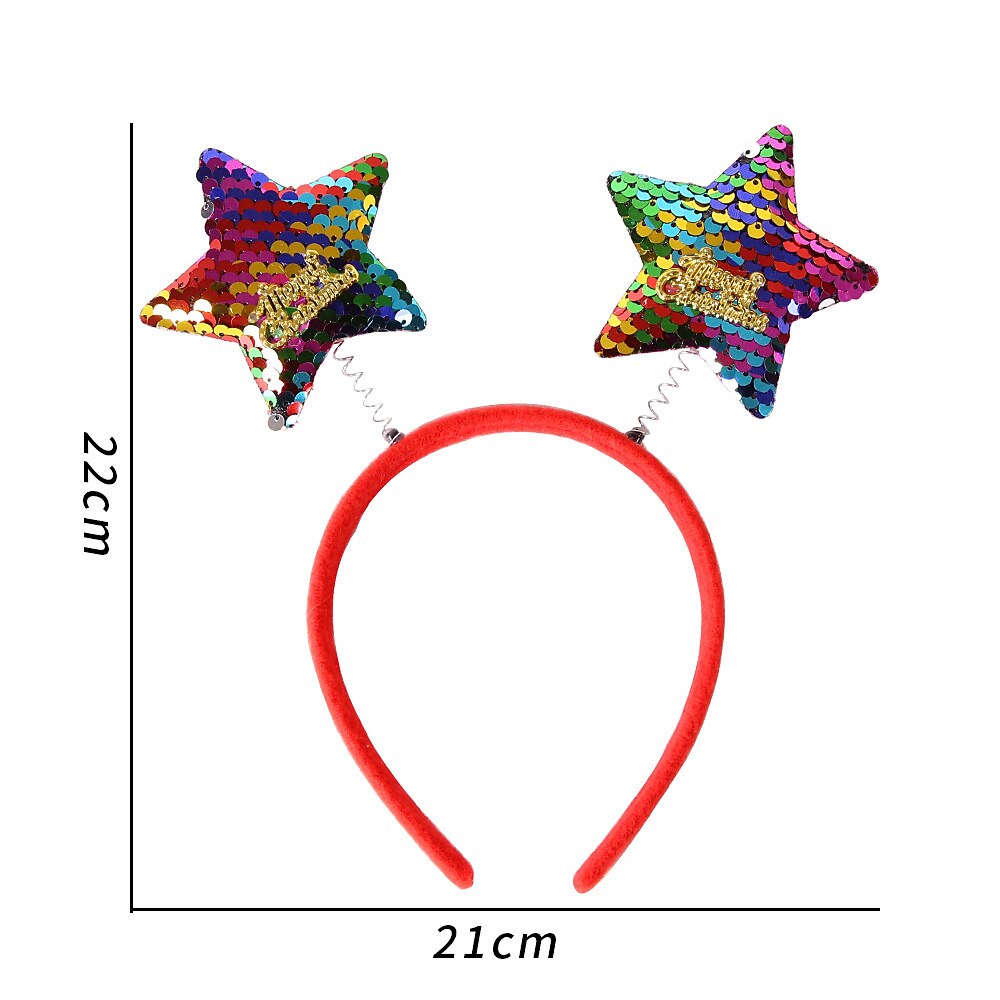 12 PCS Christmas Party Favor Headband