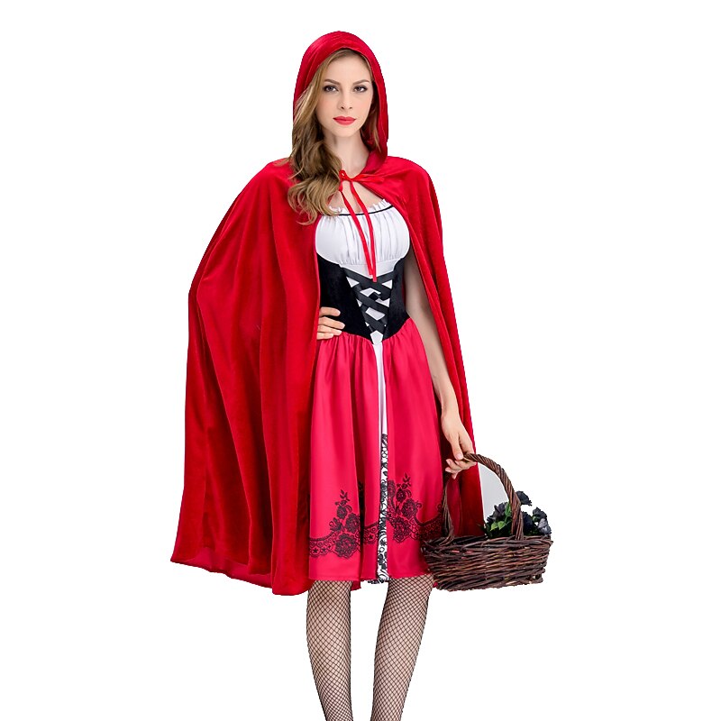 Little Red Riding Hood Dress with Cape