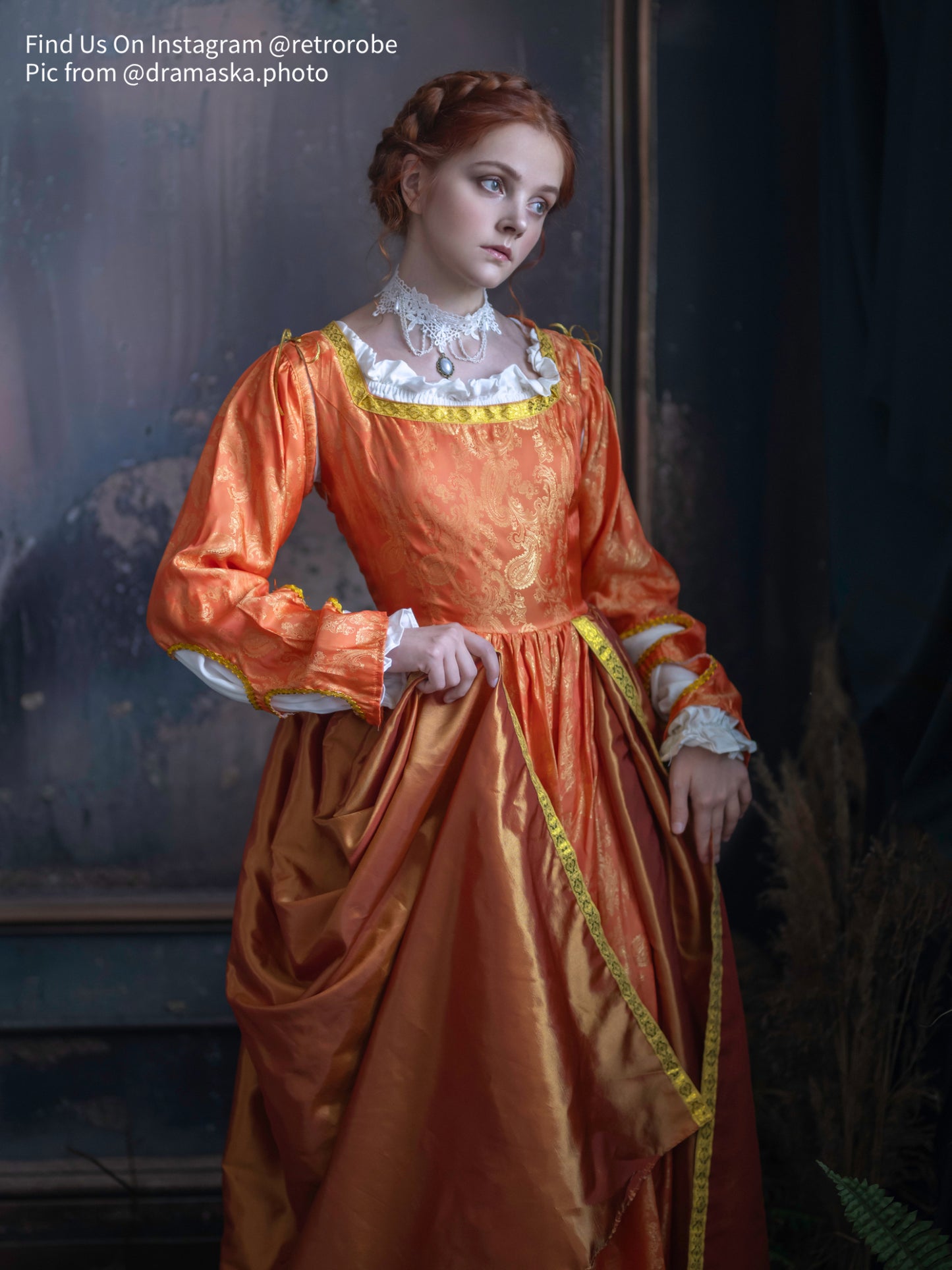 Renaissance Princess Gown 16th Vintage Costume