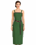 Women's Viking Apron Dress with Belt