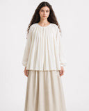 Women's White Renaissance Peasant Blouse