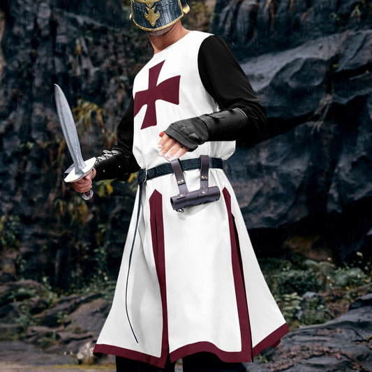 Medieval Red Templar Tunic