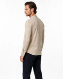 Camisa renacentista con cuello alto