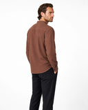 Camisa de poeta medieval con cordones para hombre para feria renacentista