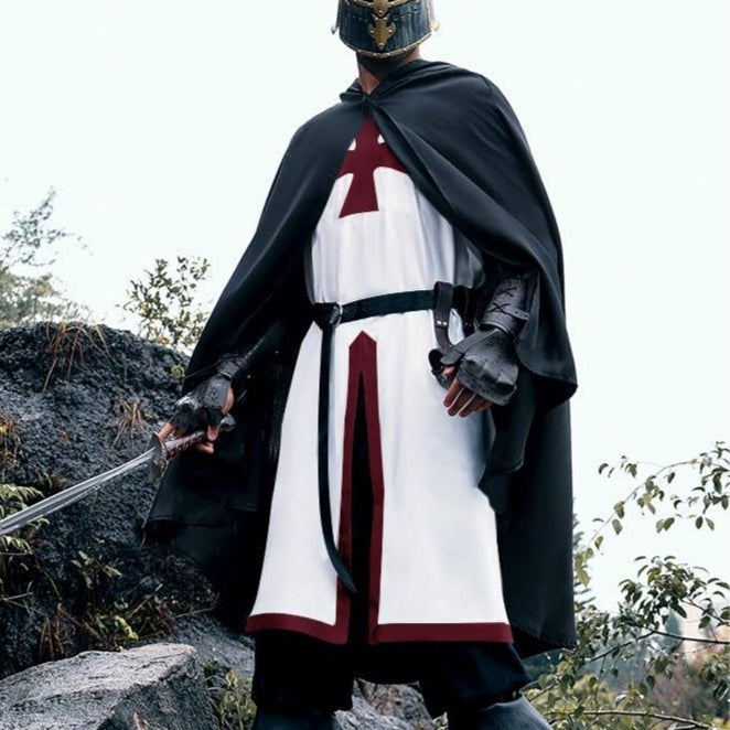 Medieval Red Templar Tunic