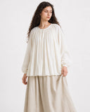 Women's White Renaissance Peasant Blouse