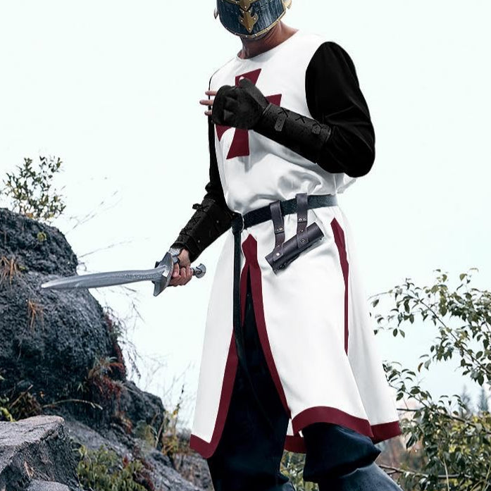 Medieval Red Templar Tunic