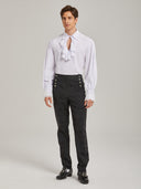 Men's Gothic Victorian Costume Set 3-Piece with Shoes