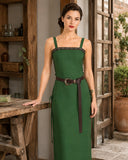 Women's Viking Apron Dress with Belt