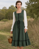 Renaissance Peasant Dress Bodice Gown