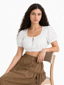 Chemisier court pour femme, style Dirndl, pour l'Oktoberfest