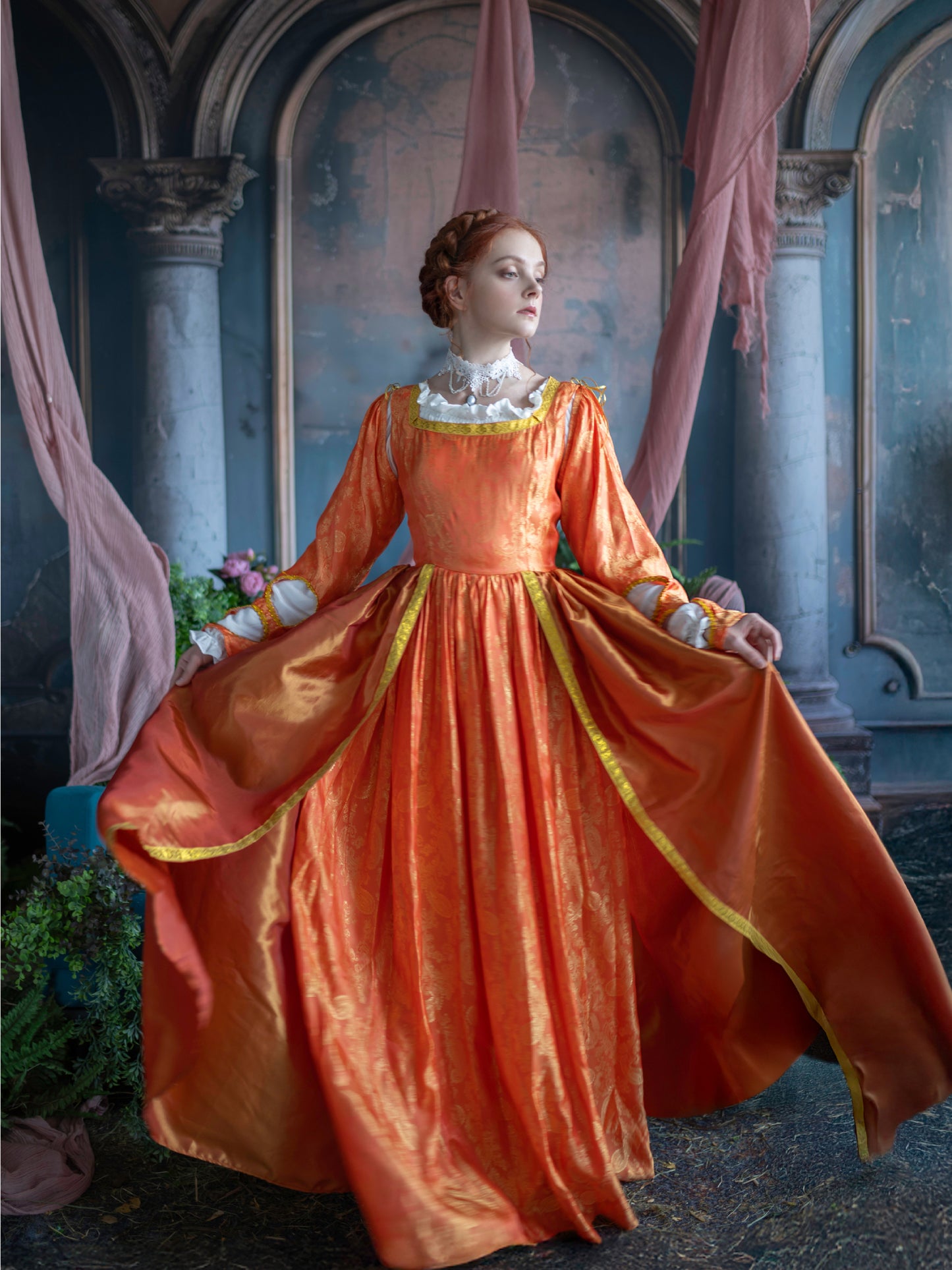 Renaissance Princess Gown 16th Vintage Costume