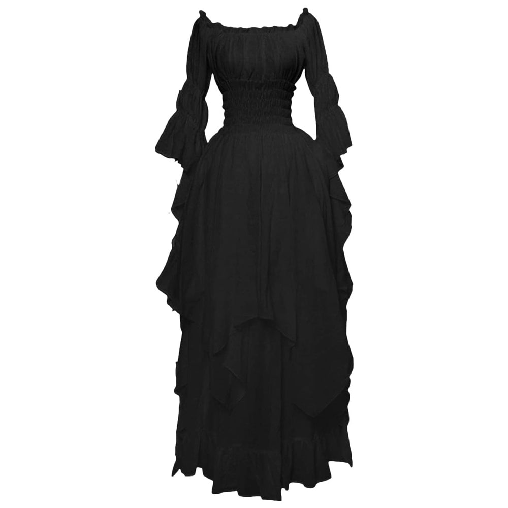 Victorian Flowy Bohemian Retro Style Women's Masquerade & Evening Dress