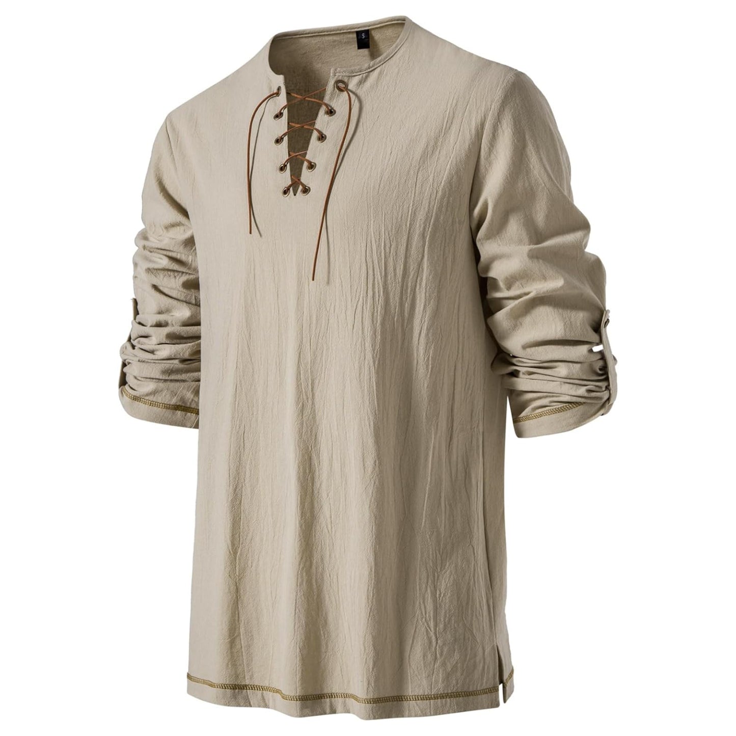 Renaissance Lace-up Design Tunic Top